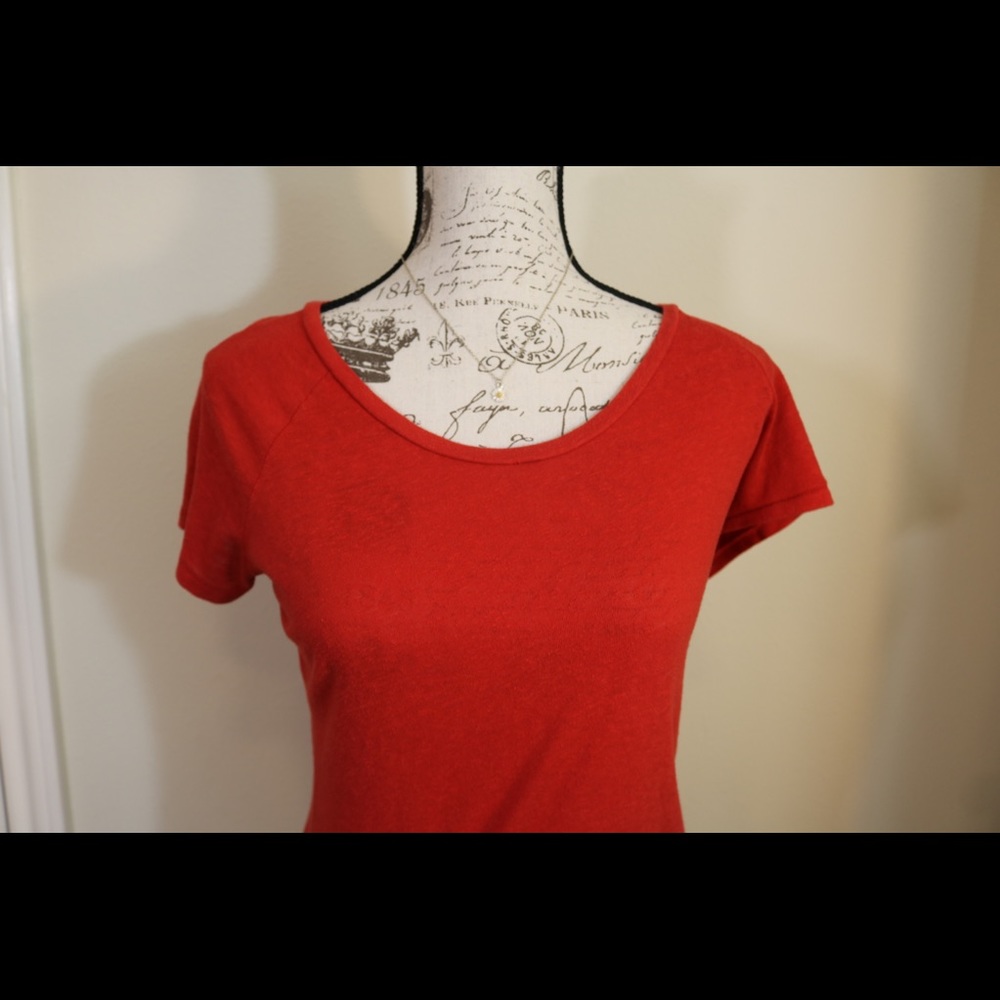 New w tags Victoria’s Secret red soft scoop top